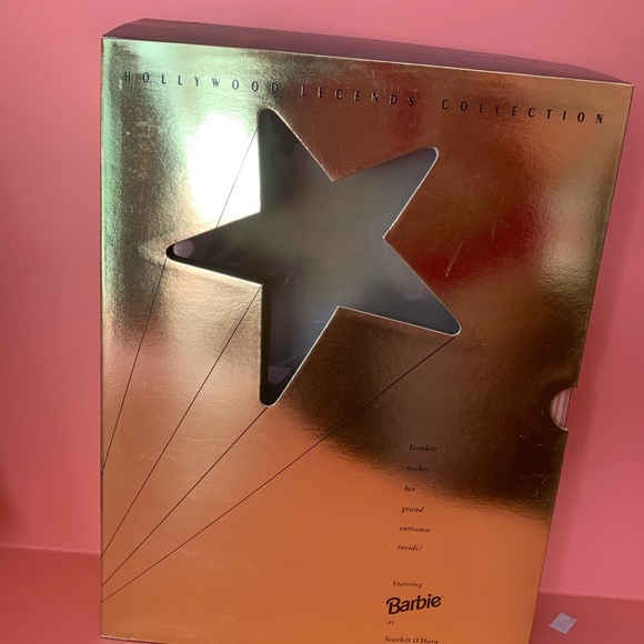 Barbie as Scarlet O’Hara in red dress - Picture 3 of 3